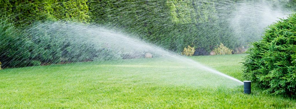 sprinkler irrigation system by Superior Garden Center, located in Columbia, MIssouri